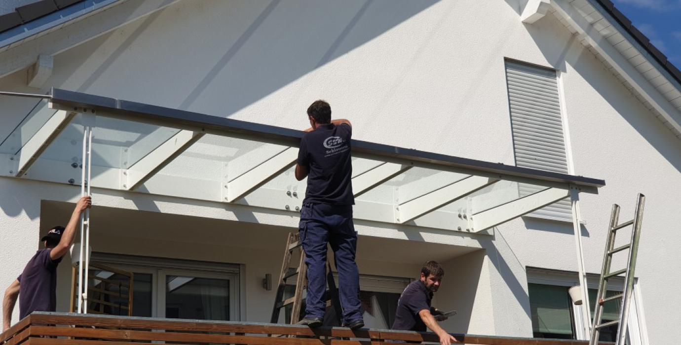 CSSW GmbH Vordach über Balkon