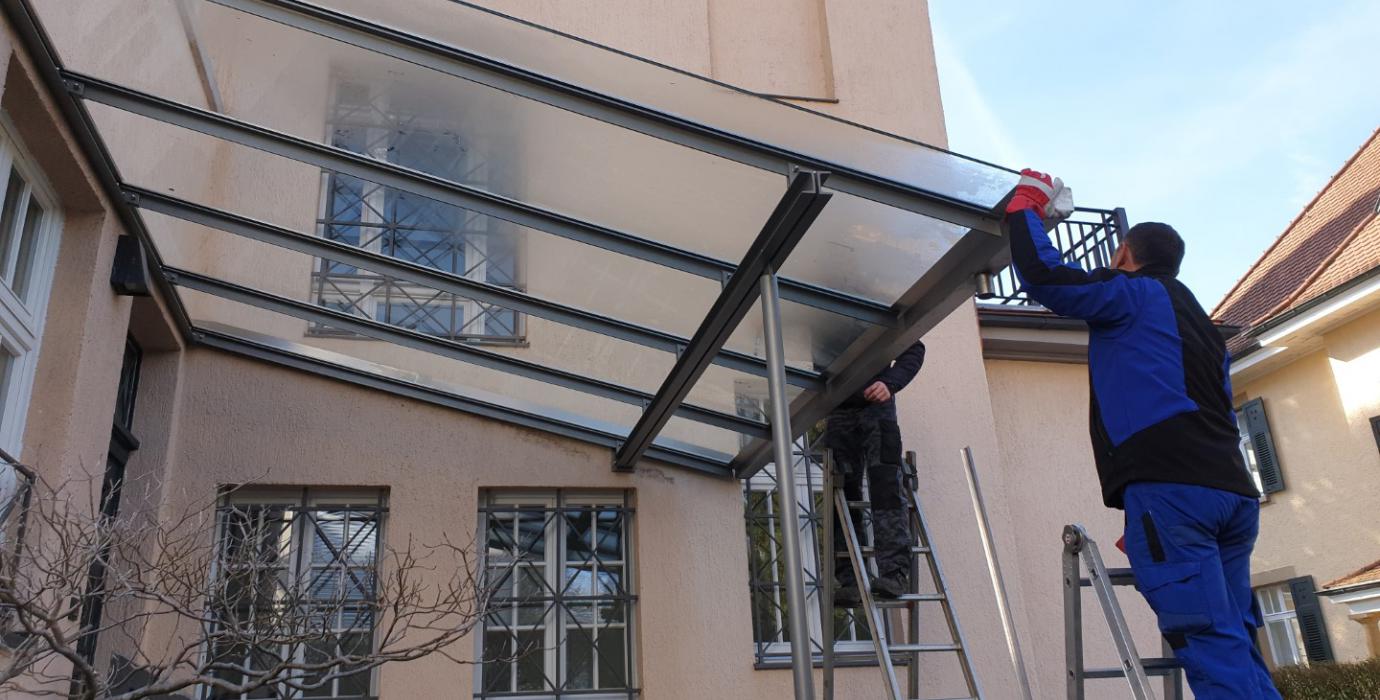 CSSW GmbH Glas-Stahl Vordach